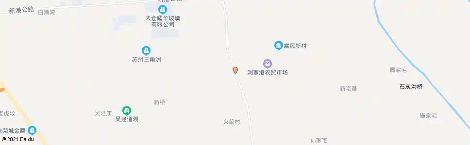 苏州浏家港南_公交站地图_苏州公交_妙搜公交查询2025