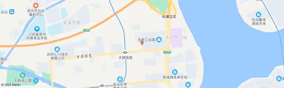 苏州溪霞路友翔路北_公交站地图_苏州公交_妙搜公交查询2025