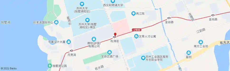 苏州松涛街创苑路_公交站地图_苏州公交_妙搜公交查询2025