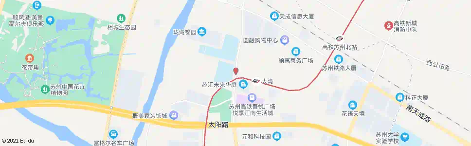 苏州大湾桥_公交站地图_苏州公交_妙搜公交查询2025