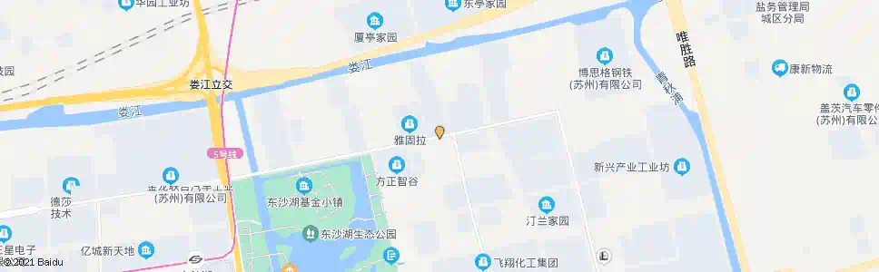 苏州北大方正东_公交站地图_苏州公交_妙搜公交查询2025