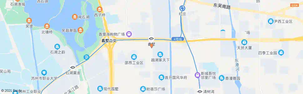 苏州邵昂路吴中大道南_公交站地图_苏州公交_妙搜公交查询2025