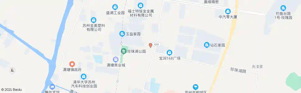 苏州中国珍珠宝石城西_公交站地图_苏州公交_妙搜公交查询2025