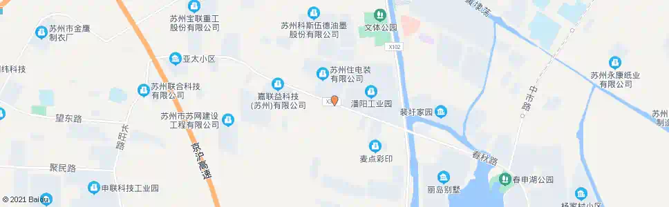 苏州住电装_公交站地图_苏州公交_妙搜公交查询2025