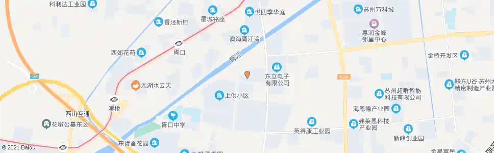 苏州吉祥集宿公寓_公交站地图_苏州公交_妙搜公交查询2025