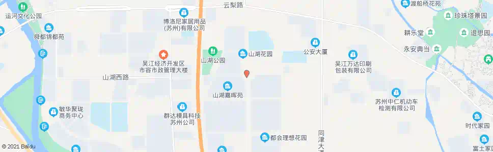 苏州庞东路山湖东路口_公交站地图_苏州公交_妙搜公交查询2025