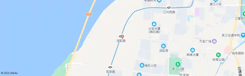 苏州4号线流虹路站_公交站地图_苏州公交_妙搜公交查询2025