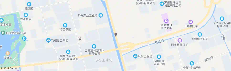 苏州苏州物流中心西_公交站地图_苏州公交_妙搜公交查询2025