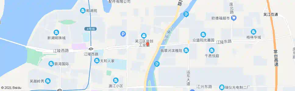 苏州九龙路江陵西路路口_公交站地图_苏州公交_妙搜公交查询2025