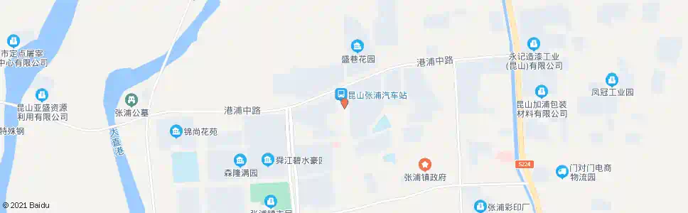 苏州张浦交管所_公交站地图_苏州公交_妙搜公交查询2025
