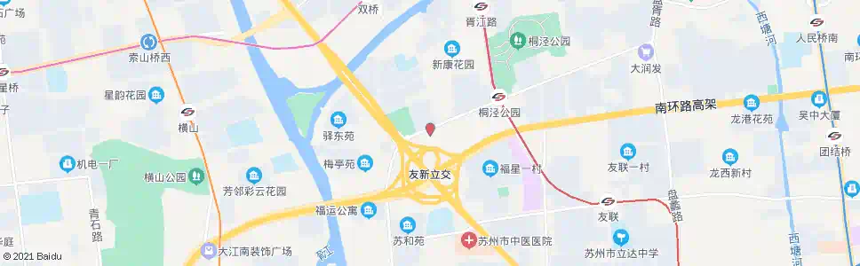 苏州解放西路换乘枢纽站_公交站地图_苏州公交_妙搜公交查询2025