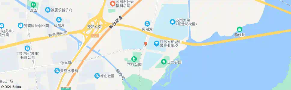 苏州相城职教中心_公交站地图_苏州公交_妙搜公交查询2025