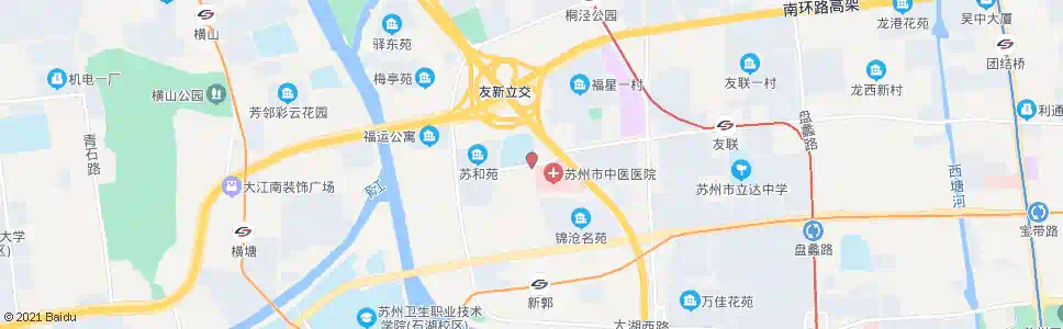 苏州沧浪新城第二实小_公交站地图_苏州公交_妙搜公交查询2025