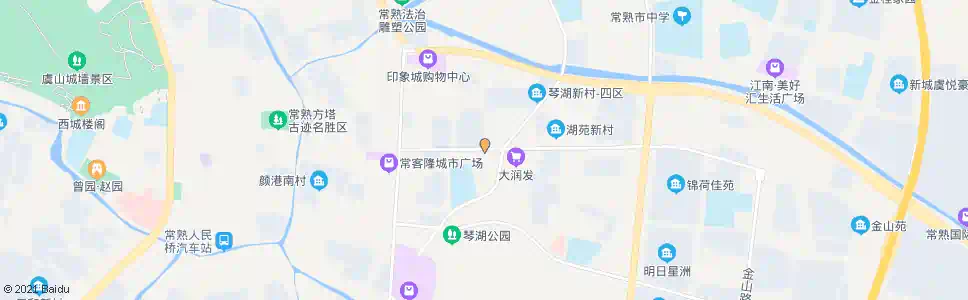 苏州琴湖新村(新颜路)_公交站地图_苏州公交_妙搜公交查询2025