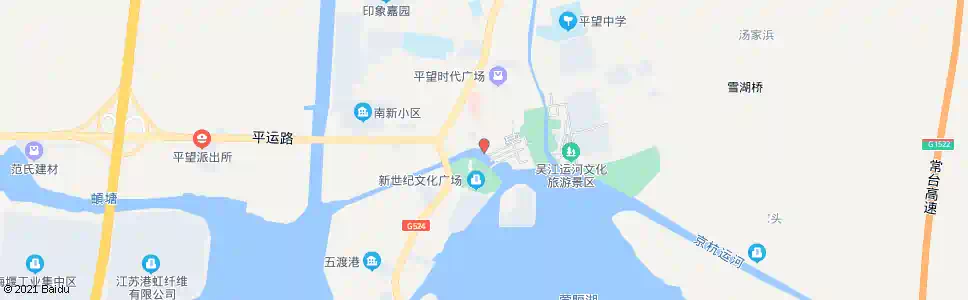 苏州平望镇政府_公交站地图_苏州公交_妙搜公交查询2025