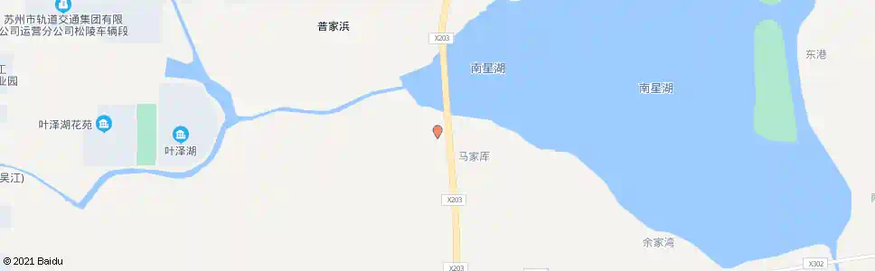 苏州南星湖大桥西_公交站地图_苏州公交_妙搜公交查询2025