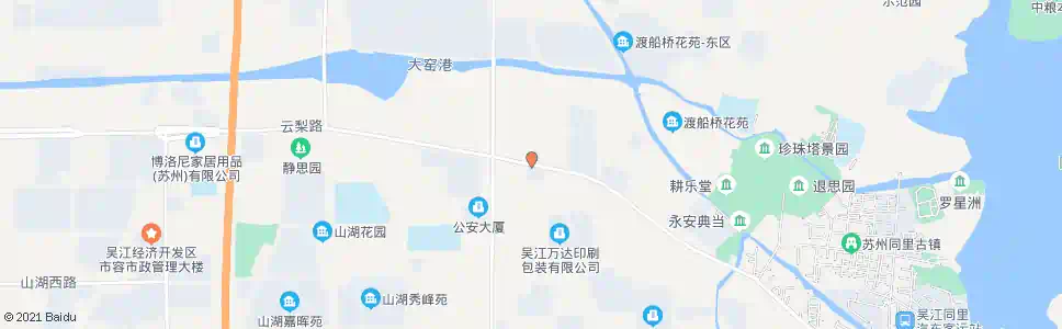 苏州云梨路富华路西_公交站地图_苏州公交_妙搜公交查询2025