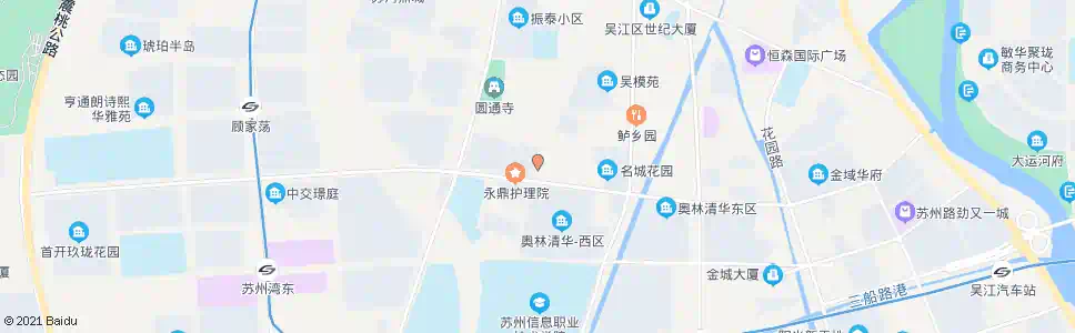 苏州永鼎医院西门_公交站地图_苏州公交_妙搜公交查询2025