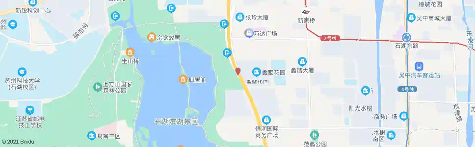苏州石湖天韵社区_公交站地图_苏州公交_妙搜公交查询2025