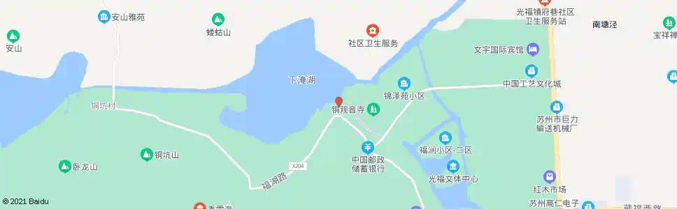 苏州光福中心幼儿园_公交站地图_苏州公交_妙搜公交查询2025