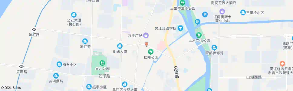 苏州三角井东_公交站地图_苏州公交_妙搜公交查询2025