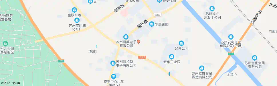 苏州新华工业园_公交站地图_苏州公交_妙搜公交查询2025