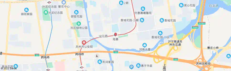 苏州陆慕变电站_公交站地图_苏州公交_妙搜公交查询2025