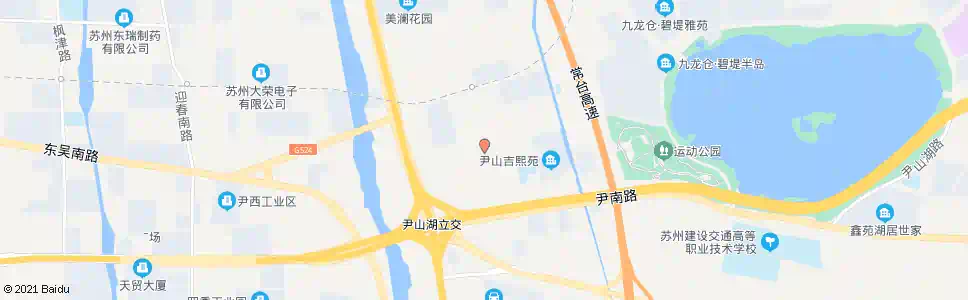 苏州平川路人民路西(招呼站)_公交站地图_苏州公交_妙搜公交查询2025