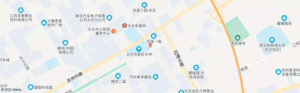 苏州新港中学_公交站地图_苏州公交_妙搜公交查询2025