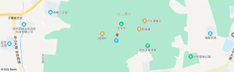 苏州旺山茶博园_公交站地图_苏州公交_妙搜公交查询2025