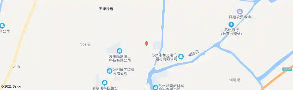 苏州阳澄湖镇岸山村(吴家浜)_公交站地图_苏州公交_妙搜公交查询2025