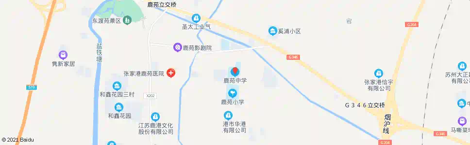 苏州鹿苑中学_公交站地图_苏州公交_妙搜公交查询2025