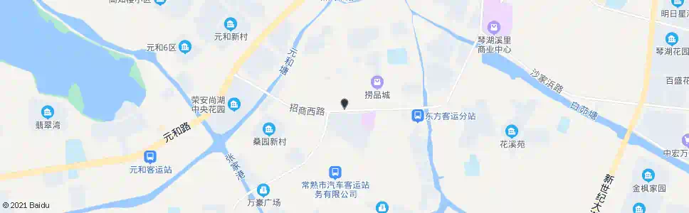 苏州常熟客运南站(招商东路)_公交站地图_苏州公交_妙搜公交查询2025