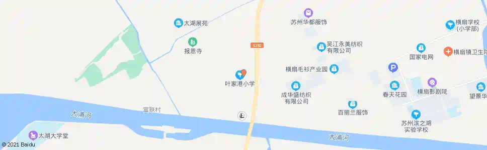 苏州叶家港幼儿园_公交站地图_苏州公交_妙搜公交查询2025