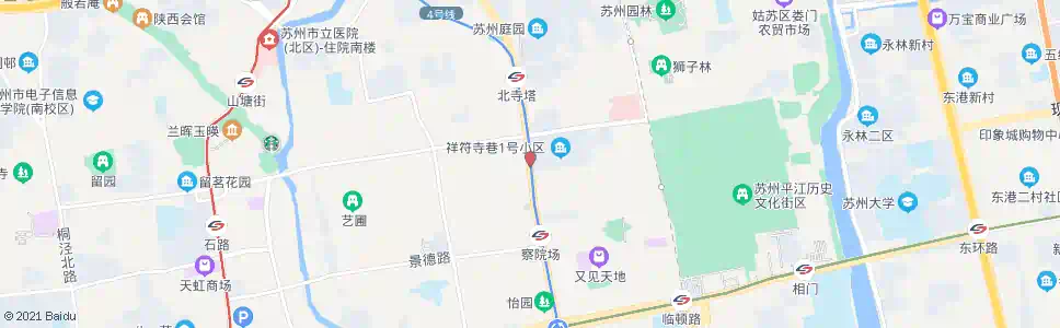 苏州接驾桥_公交站地图_苏州公交_妙搜公交查询2025