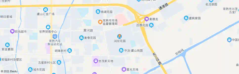苏州润欣花园_公交站地图_苏州公交_妙搜公交查询2025
