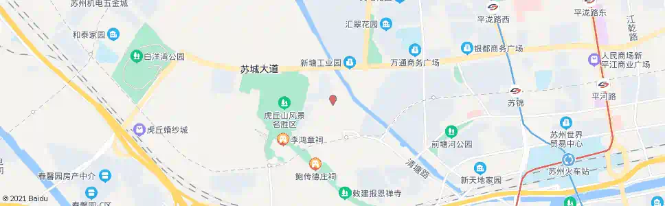 苏州姑苏区妇幼保健所(虎丘书院)_公交站地图_苏州公交_妙搜公交查询2025