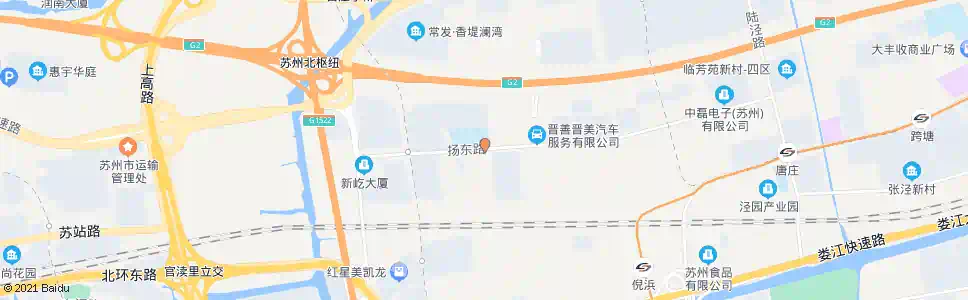 苏州泾园二村_公交站地图_苏州公交_妙搜公交查询2025