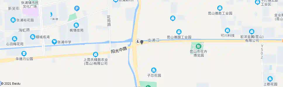 苏州新枝浦_公交站地图_苏州公交_妙搜公交查询2025