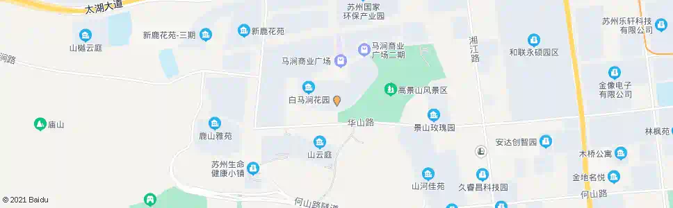苏州朝红路华山路北_公交站地图_苏州公交_妙搜公交查询2025