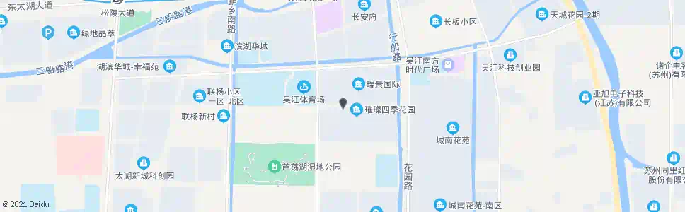 苏州庞杨路中山南路东_公交站地图_苏州公交_妙搜公交查询2025