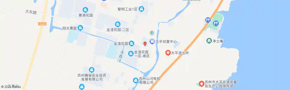 苏州金澄锦江国际酒店(太平镇)_公交站地图_苏州公交_妙搜公交查询2025