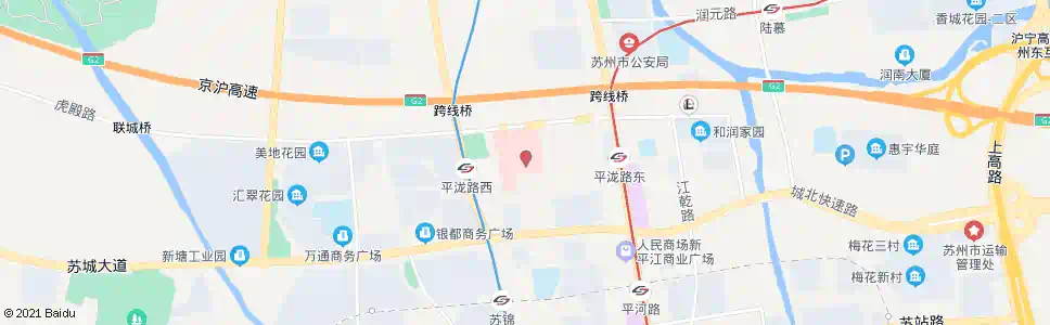 苏州附一院平江院区_公交站地图_苏州公交_妙搜公交查询2025