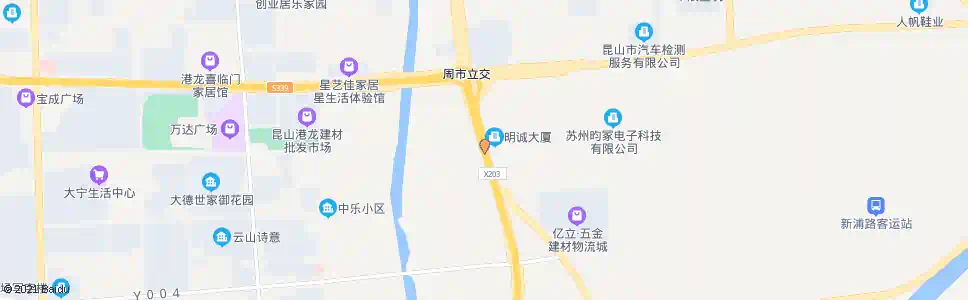 苏州华丰二手车市场_公交站地图_苏州公交_妙搜公交查询2025