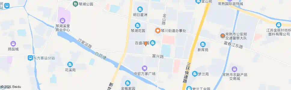 苏州富鑫苑_公交站地图_苏州公交_妙搜公交查询2025