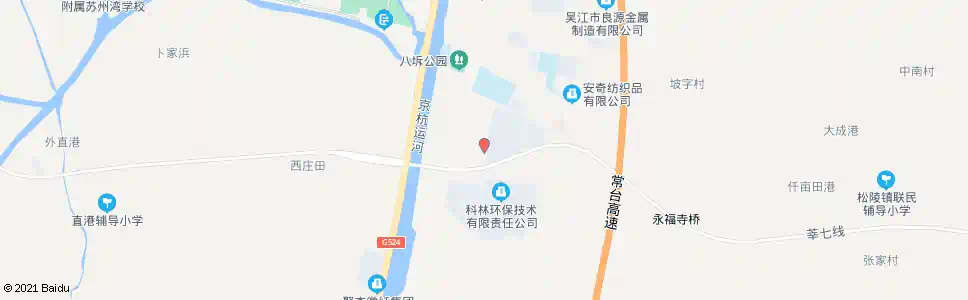 苏州土地浜_公交站地图_苏州公交_妙搜公交查询2025