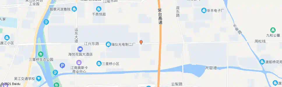 苏州庞北桥_公交站地图_苏州公交_妙搜公交查询2025