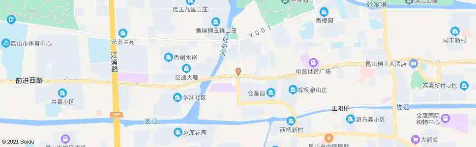 苏州前进路白马泾路_公交站地图_苏州公交_妙搜公交查询2025