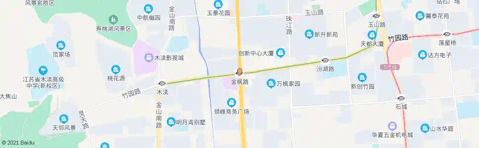 苏州马运路金枫路东_公交站地图_苏州公交_妙搜公交查询2025