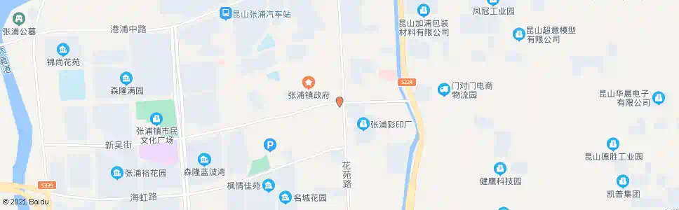 苏州张浦保险公司_公交站地图_苏州公交_妙搜公交查询2025